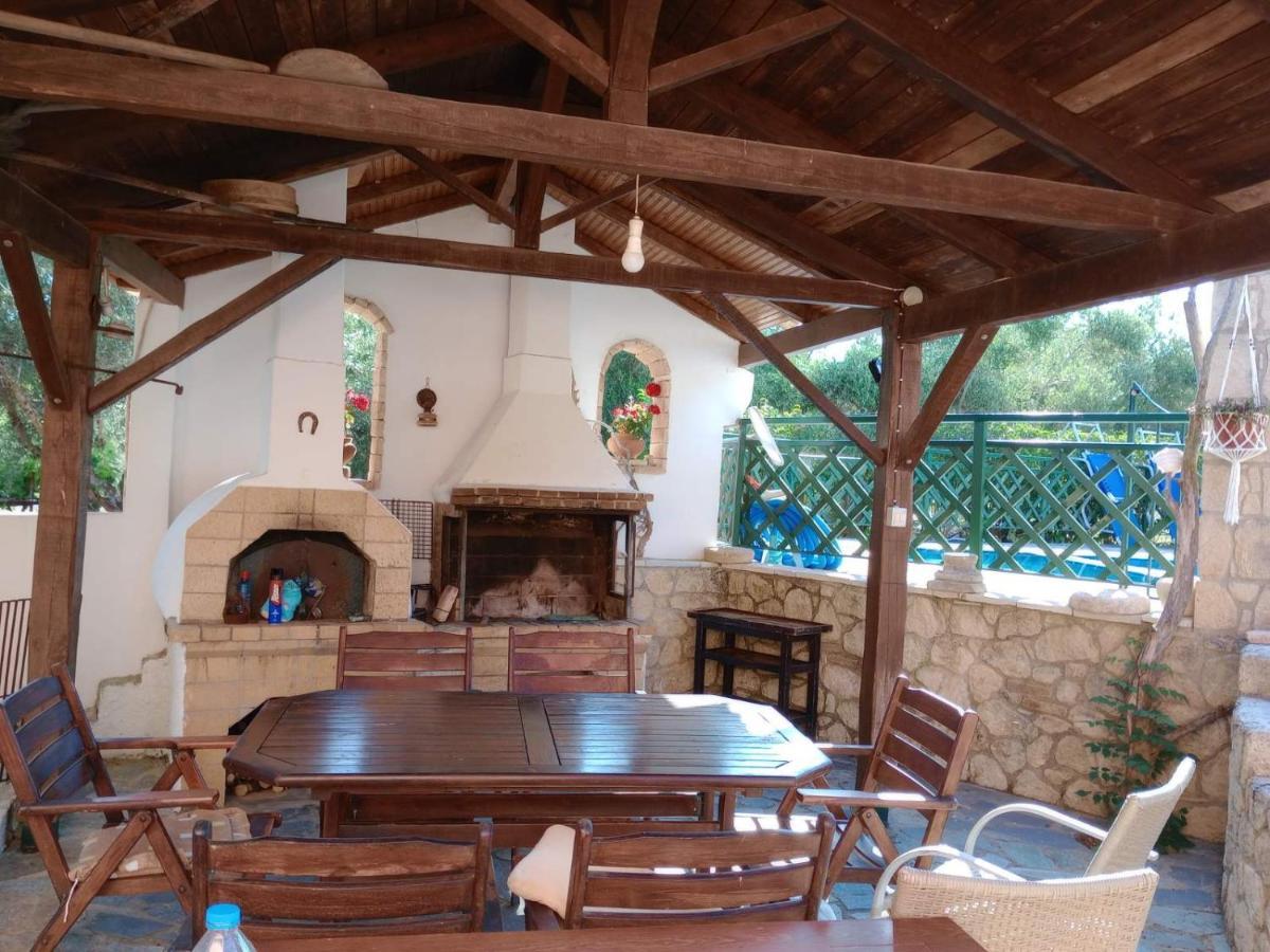 Pool Villa Grigoris Aspiotades Eksteriør bilde